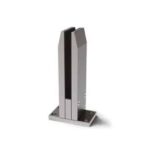 Kahe Boden-Glas-Aluminium-Fußhalter